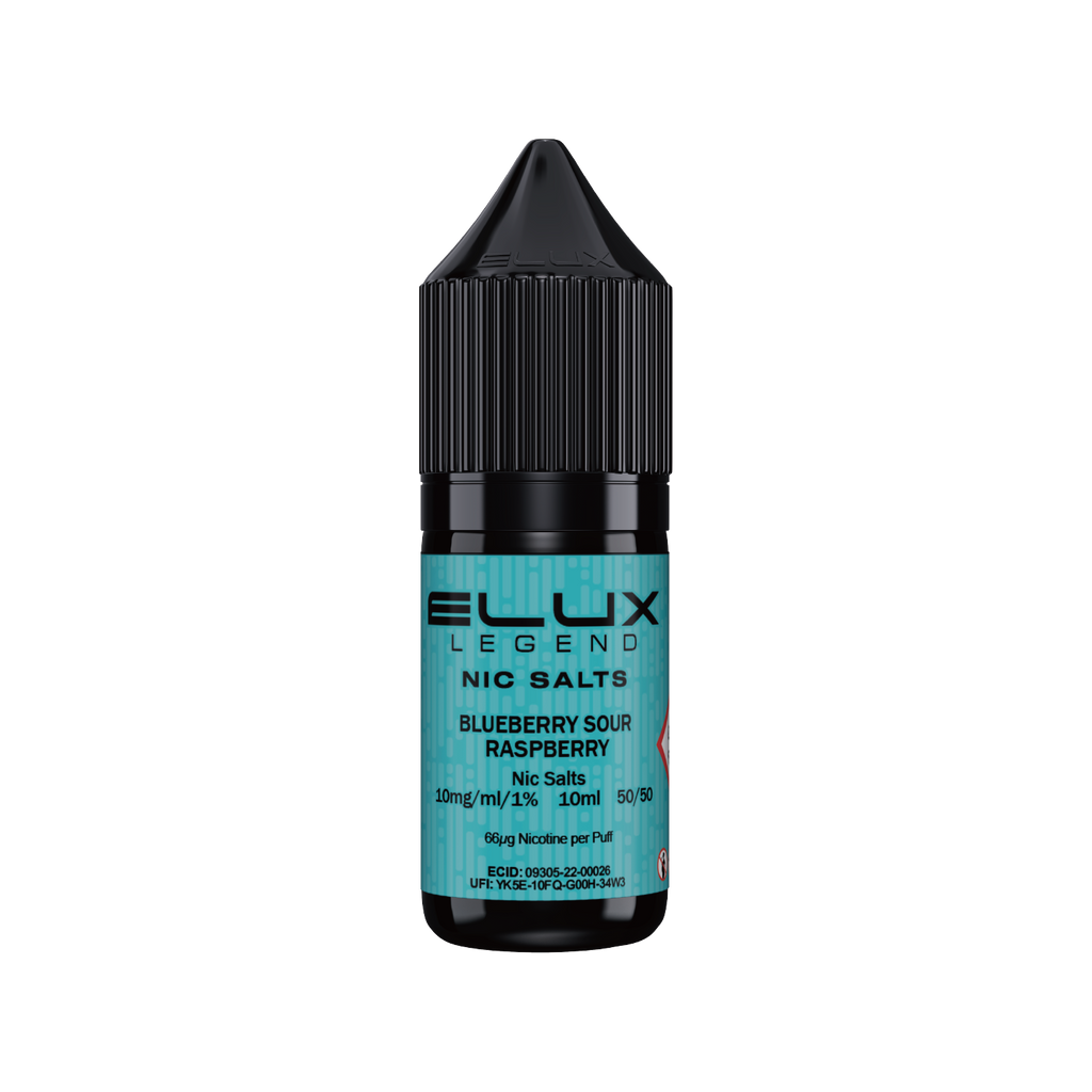 ELUX Legend Nic Salts Blueberry Sour Raspberry 10mg 10ml
