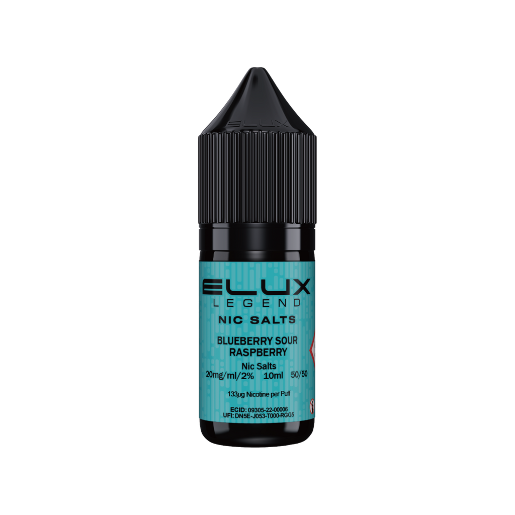 ELUX Legend Nic Salts Blueberry Sour Raspberry 20mg 10ml