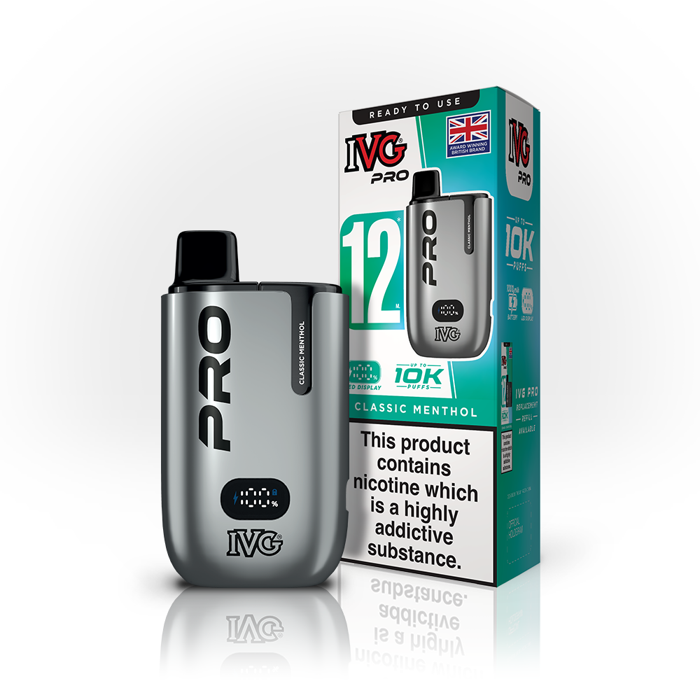 IVG PRO 12 Classic Menthol Starter Kit 20mg