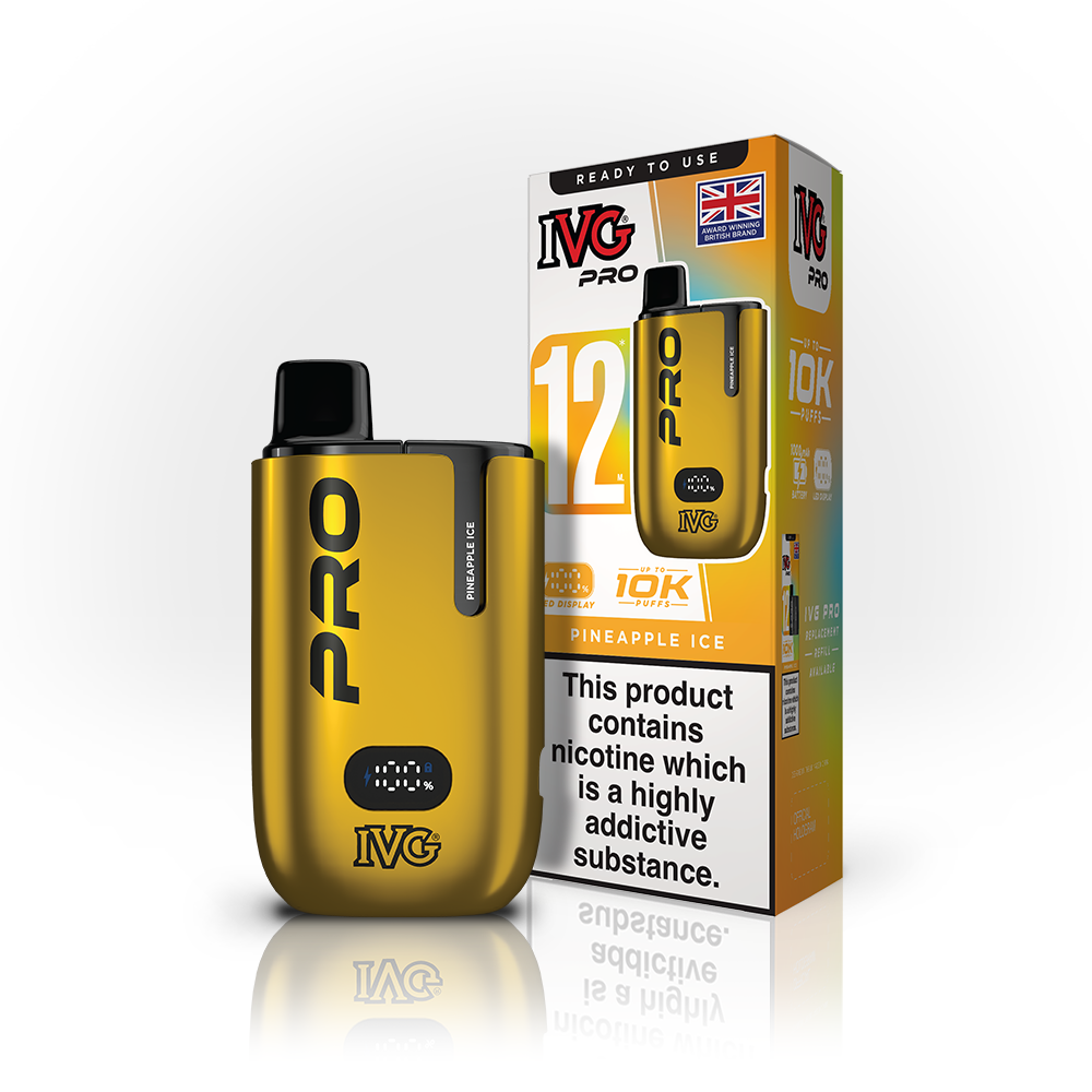 IVG PRO 12 Pineapple Ice Starter Kit 20mg