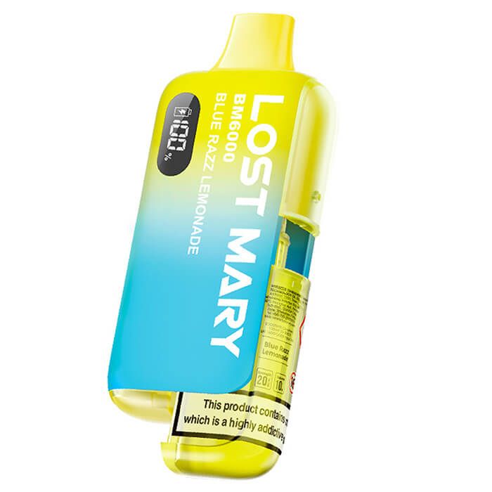 Lost Mary BM6000 Blue Razz Lemonade 20mg