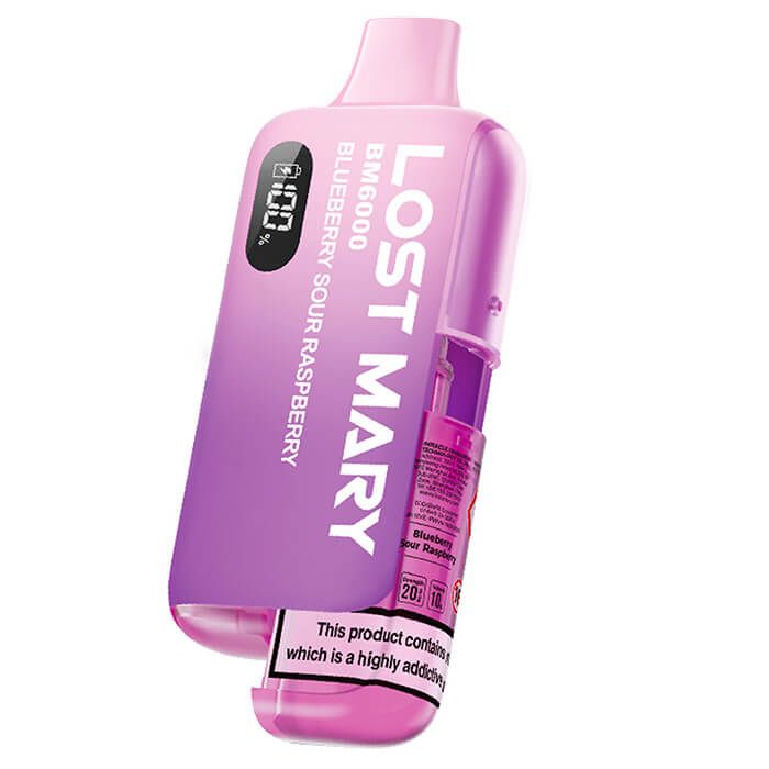 Lost Mary BM6000 Blueberry Sour Raspberry 20mg