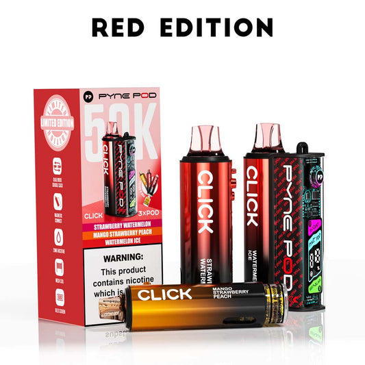 Pyne Pod Click 50K Red Edition 20mg