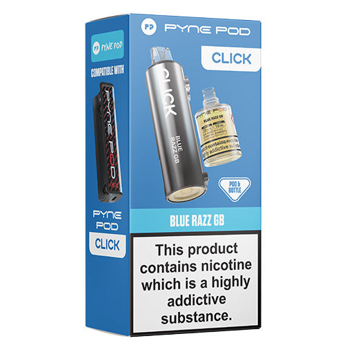 Pyne Pod Click Blue Razz GB Pods 20mg